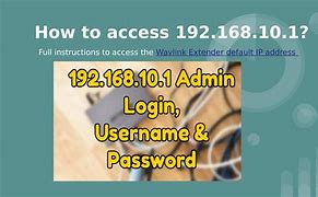 Image result for 192.168.10.1 Password
