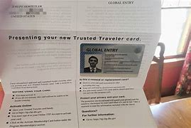 Image result for Global Entry Trusted Traveler Card