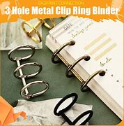 Image result for Metal Ring Binder Clips