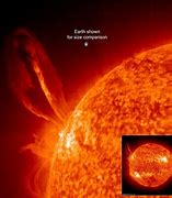 Image result for Image of Earth After Maximum Solar Flare
