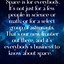 Image result for Outer Space Quotes