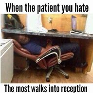 Image result for Funny Picture of Receptionist Saying Stop