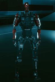 Image result for Cyberpunk Combat Robot