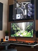 Image result for Gaming Setup with TV Above