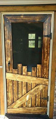 Image result for DIY Screen Door Frame
