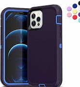 Image result for iPhone 12 Case Clear with Blue Rim