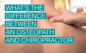 Image result for What Is the Difference Between Chiropractor and OT