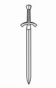 Image result for Black and White Sword No Background