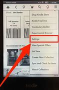 Image result for Kindle App Settings