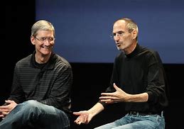 Image result for Tim Cook and Steve Jobs Frist Day