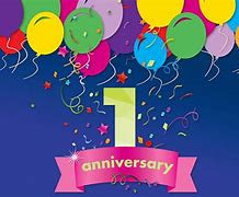 Image result for 1st Anniversary Clip Art
