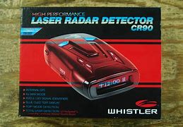 Image result for Whistler Radar/Laser