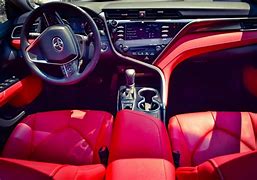 Image result for Camry Red Interior with Roof