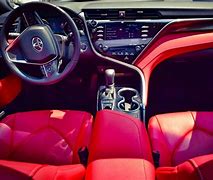 Image result for 2018 Camry XSE Red Interior