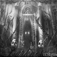 Image result for Black and White Gothic Art