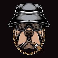 Image result for Gangsta Dog Cartoon