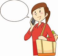 Image result for Clip Art Women Talking On the Phone