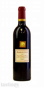 Image result for Bargetto Merlot Lawrence J Bargetto