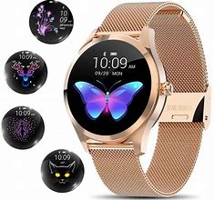 Image result for Smart Watches with Golden Belt Women
