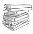 Image result for Stack of Alchamey Books Clip Art Black and White