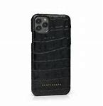 Image result for Black Leather iPhone Case