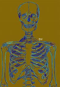 Image result for Black Aesthetic Skeleton