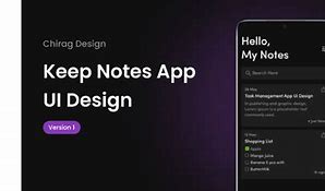 Image result for Notes App UI
