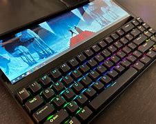 Image result for Keyboard with Monitor Built In