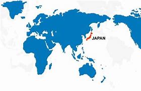 Image result for Japan World Map