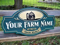 Image result for Farmhouse Business Sign