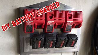 Image result for Milwaukee Battery Charging Station