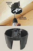 Image result for Ceiling Fan Outlet Box