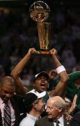 Image result for Player Holding NBA Trophy