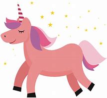 Image result for Pink Unicorn Clip Art