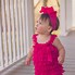 Image result for Baby Lace Girl Ruffle Romper