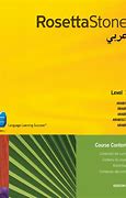 Image result for Arabic Rosetta Stone Course