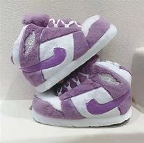 Image result for Plush Sneaker Slippers