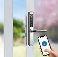 Image result for Sliding Door Smart Lock