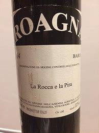 Image result for Roagna Barolo Rocca e Pira
