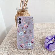 Image result for Clear Floral Phone Case