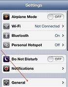 Image result for iPhone 5 Settings