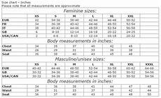 Sweater Chalet Size Chart Sweater Chalet