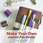 Image result for Binder Clip Journal Pen Holder DIY