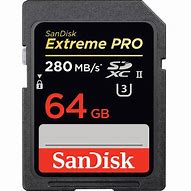 Image result for SanDisk 64GB 100MB SDXC Memory Card