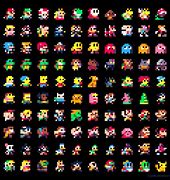 Image result for 1 Bit Pixel Characters
