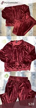 Image result for Maroon Sweat Suit