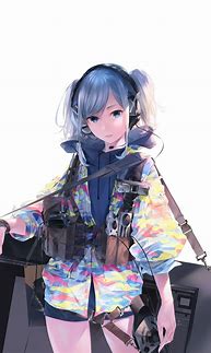Image result for Anime Girl Wearing a Jacket