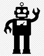 Image result for Black Robot Clip Art