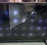 Image result for Broken Screen LG TV
