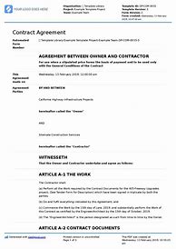 Image result for Personal Assistant Contract Template